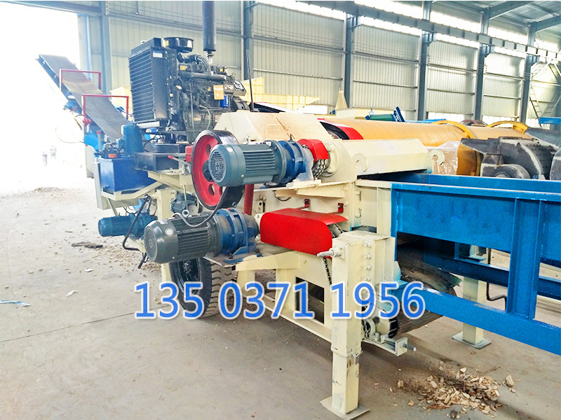 移動式鼓式削片機